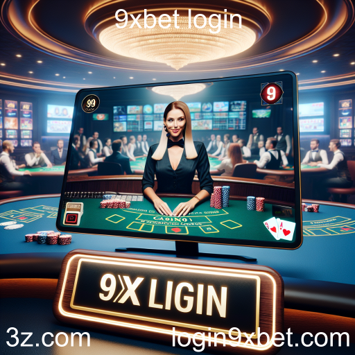 A Emoção do Cassino Ao Vivo no 9xbet